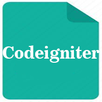 Codeigniter